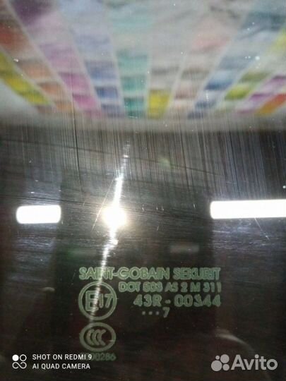 Стекло двери (форточка) заднее правое Renault