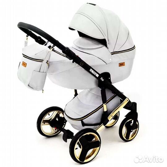 Коляска 2 в 1 эко кожа ultra Ray