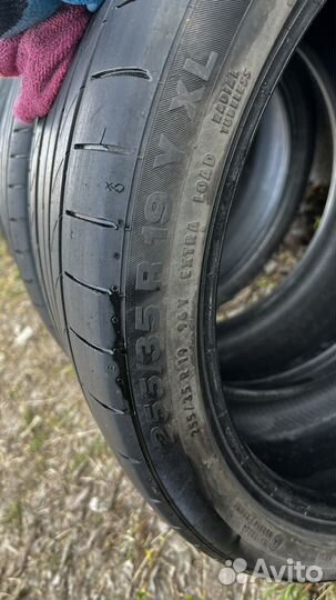 Continental ContiSportContact 5 225/40 R19 и 255/35 R19