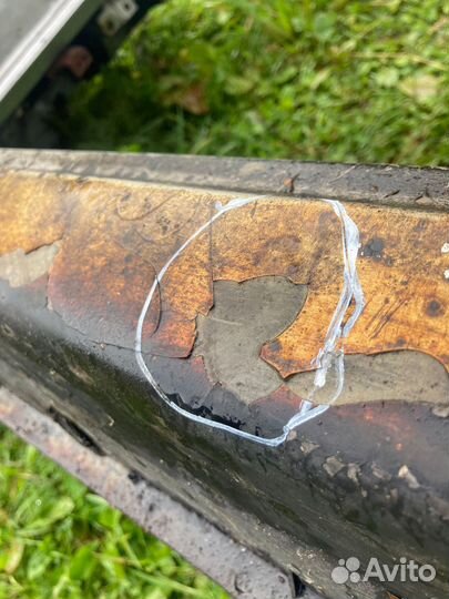 Порог и лонжерон левый киа церато сerato 2007 г