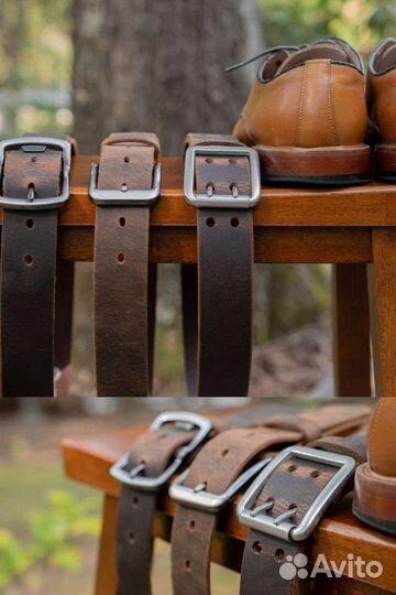Ремень кожаный