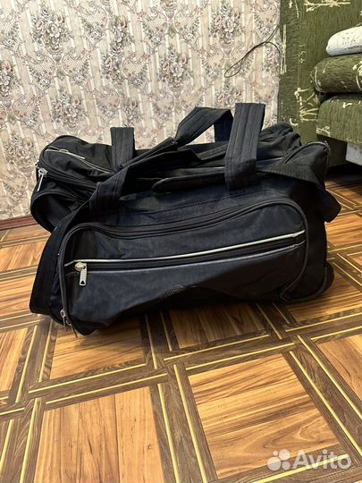 Хоккейный баул Чемодан на колесах сумка для хоккея