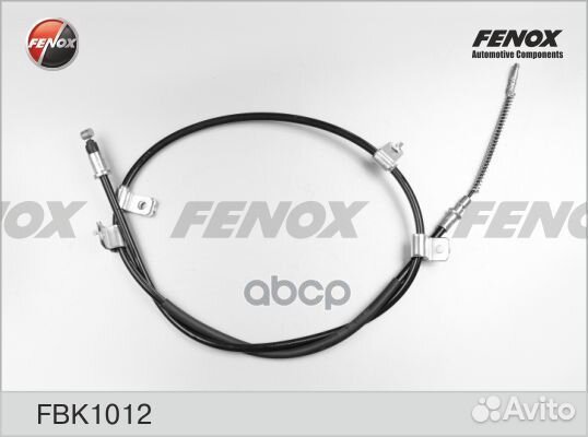 FBK1012 трос ручного тормоза задний правый Dae