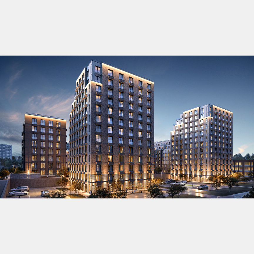 2-к. квартира, 53,2 м², 6/6 эт.