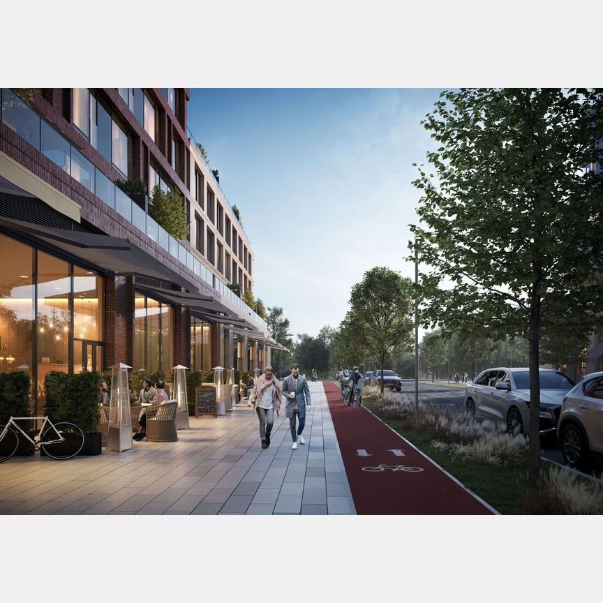 1-к. квартира, 41,5 м², 2/22 эт.