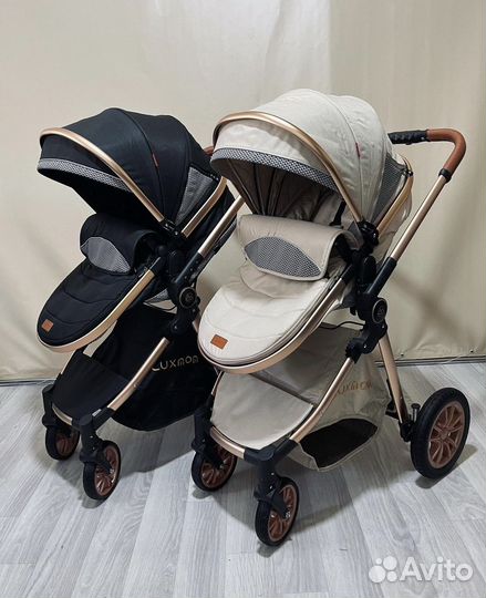 Коляска 3в1 Luxmom V9 новая