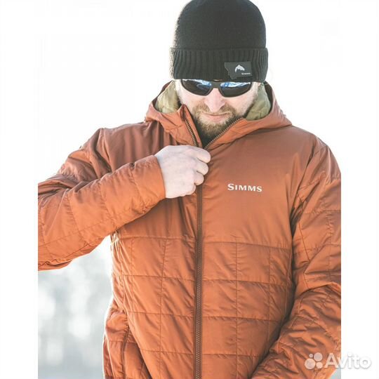 Куртка Simms Fall Run Insulated Jacket Hoodie 'XXL