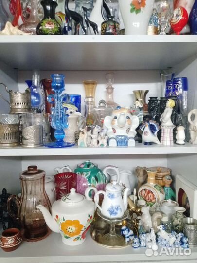 Посуда статуэтки разные СССР