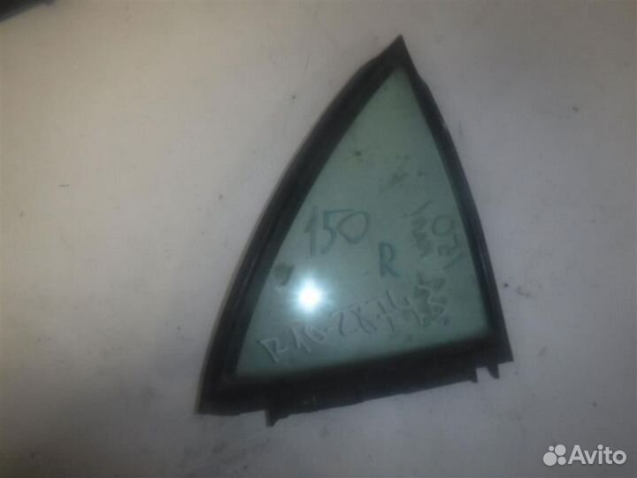 Стекло двери задней правой (форточка) Toyota Coro