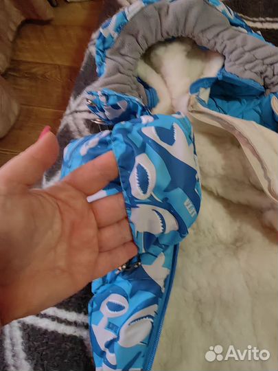 Зимний комбинезон для мальчика