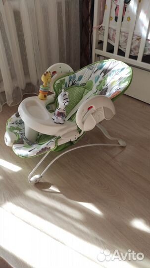 Детские электронные качели шезлонг Graco