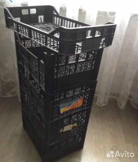 Ящики пластиковые подойдут для фруктов овощей ну и