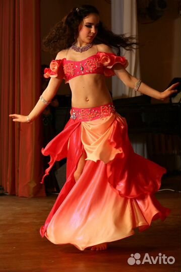 Костюм для восточных танцев, танцев живота