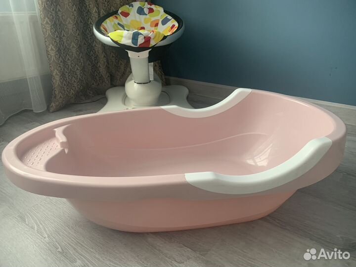 Ванночка для купания с горкой