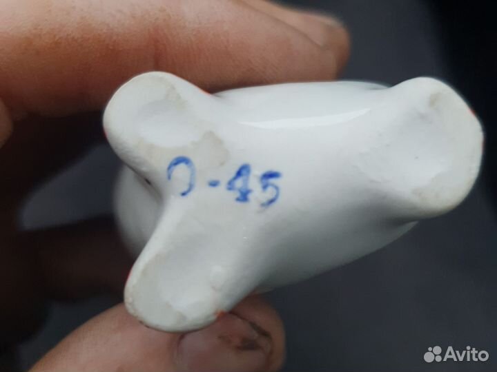 Набор рыбки ликерный СССР фарфор