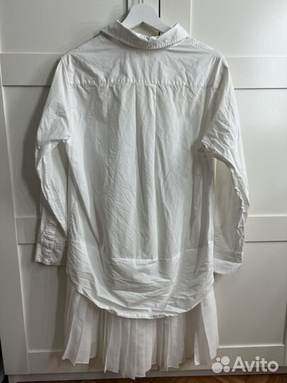 Белое платье - рубашка