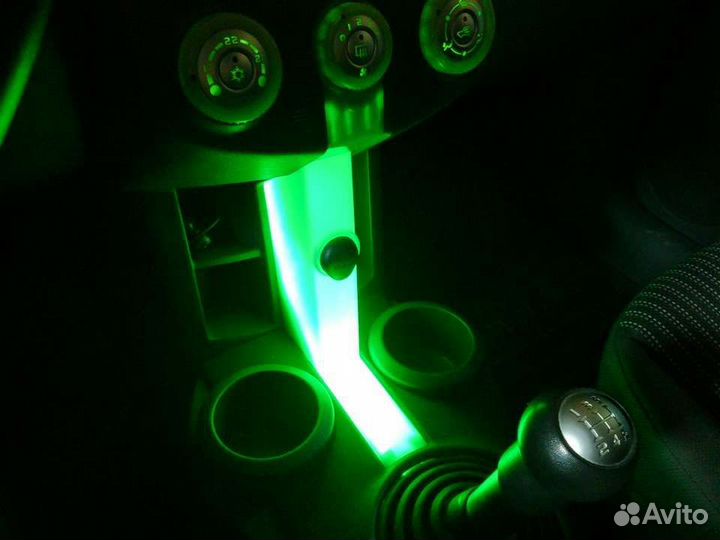 Подсветка центральной консоли Mitsubishi Colt