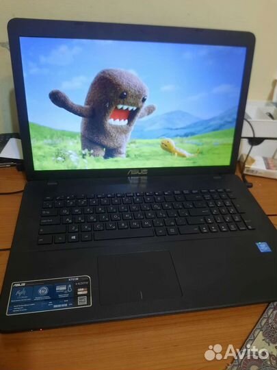 Ноутбук asus intel 4 ядра большой экран SSD