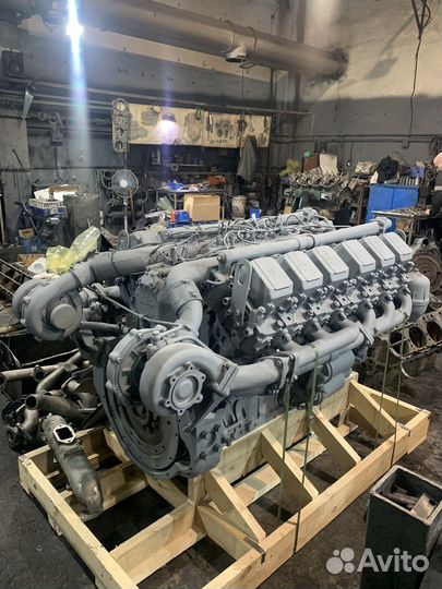 Двигатель ямз 240нм2 на Белаз