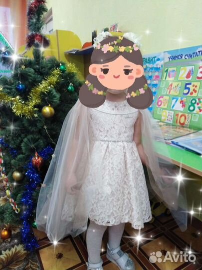 Новогоднее платье для девочки