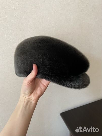 Меховая мужская кепка из нерпы