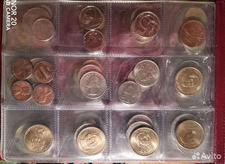 Лот иностранных монет