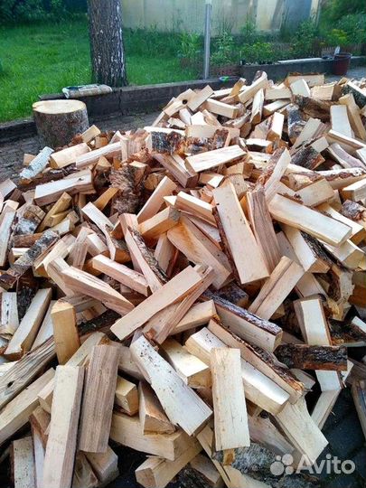 Дрова березовые. Колотые