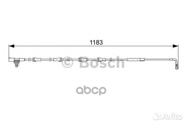 31823F SOE000025 датчик износа колодок зад Land