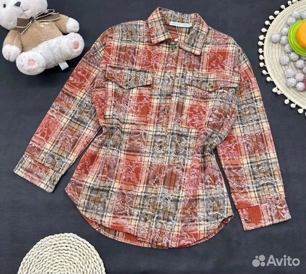 Рубашка с длинным рукавом для девочки