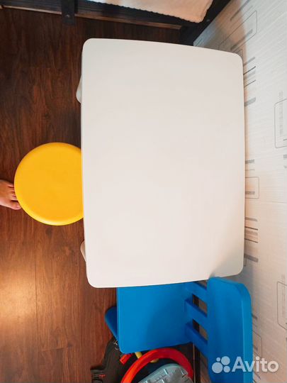 Детский стол и два стула маммут mammut икея IKEA