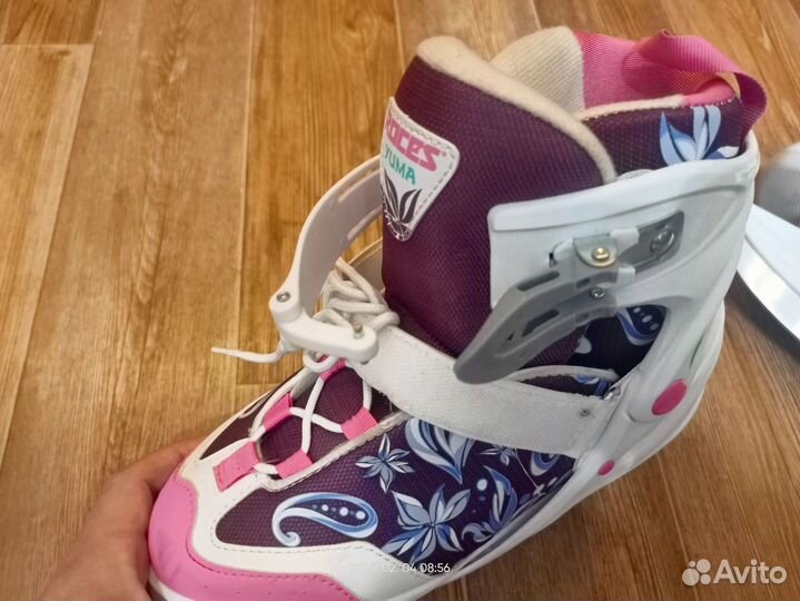 Коньки детские женские раздвижные 36 41