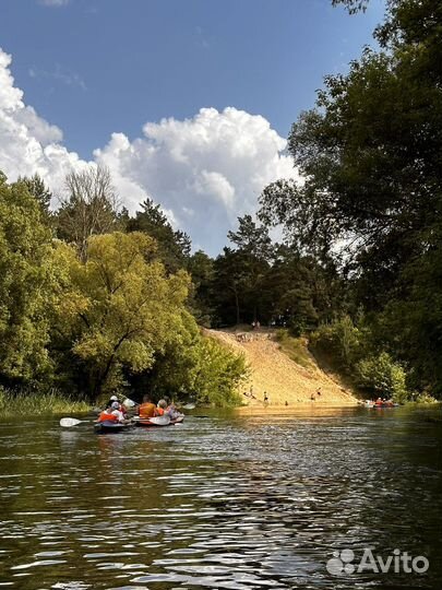 Сплав на байдарках по р.Оскол