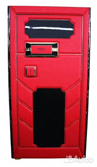 Розово-красный роскошный большой сейф