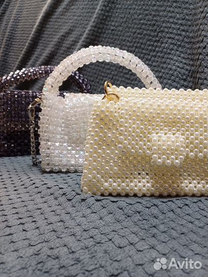 Сумка женская из бусин
