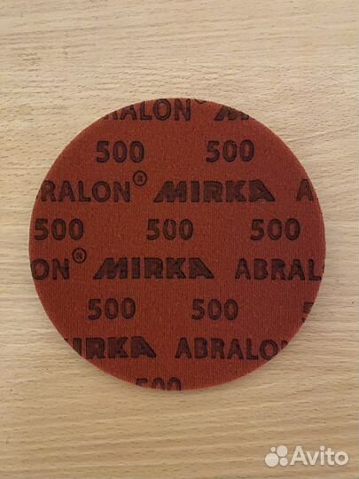 Полировальные абразивные круги Mirka abralon