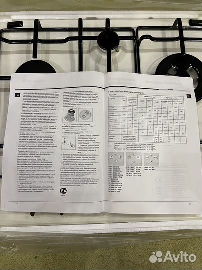 Газовая варочная панель hotpoint ariston