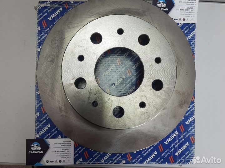 Диск тормозной задний Peugeot, Ducato 250 R16