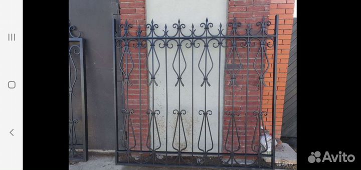 Кованые ворота,забор и калитка