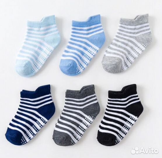 Детские носочки 1-3 года с протекторами