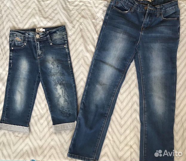 Вещи пакетом на девочку 122-128