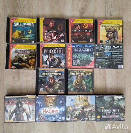 Компьютерные игры диски