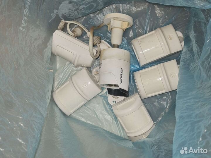 Видео наблюдение 2 камеры б/у