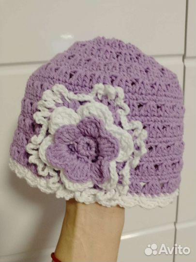 Панамка для девочки ручная работа