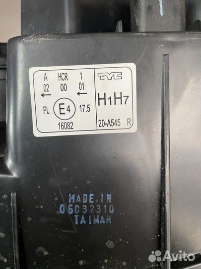 Фара правая Лачетти седан