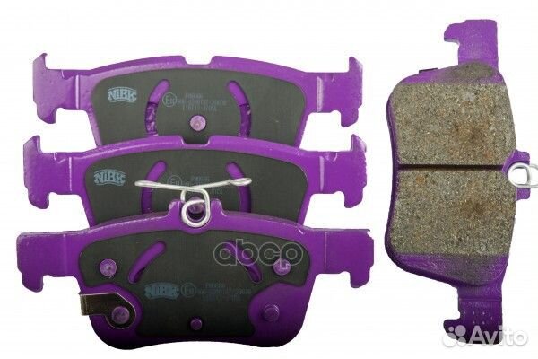 Колодки тормозные ford mondeo 5 15- задн. PN066