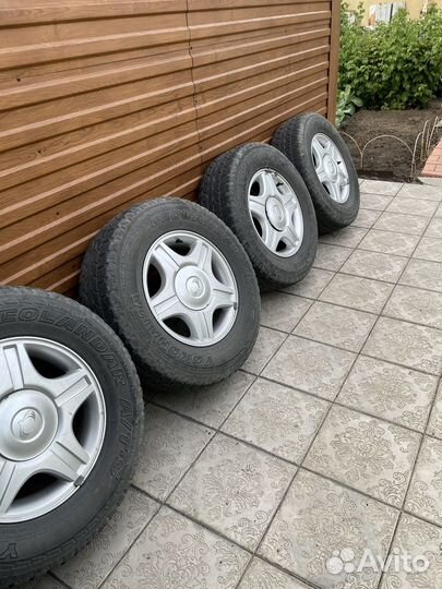 Продам литые диски r 16 бу