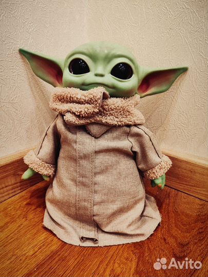Мандалорец мягкая игрушка оригинал star war