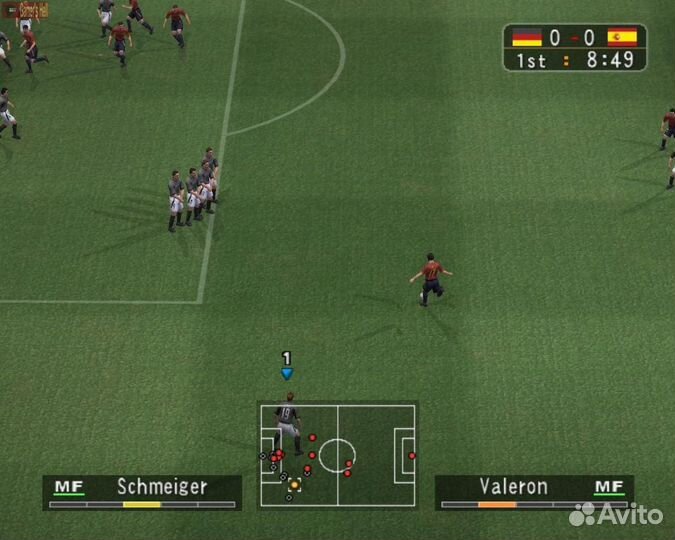 Pro Evolution Soccer 3 Platinum, б/у, английский