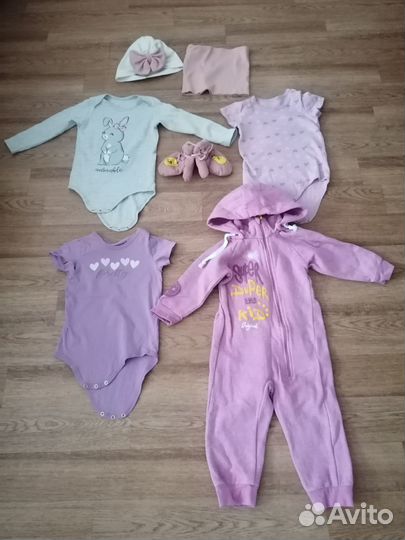 Продам пакет вещей на девочку