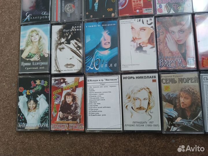 Аудио касетты и cd диски